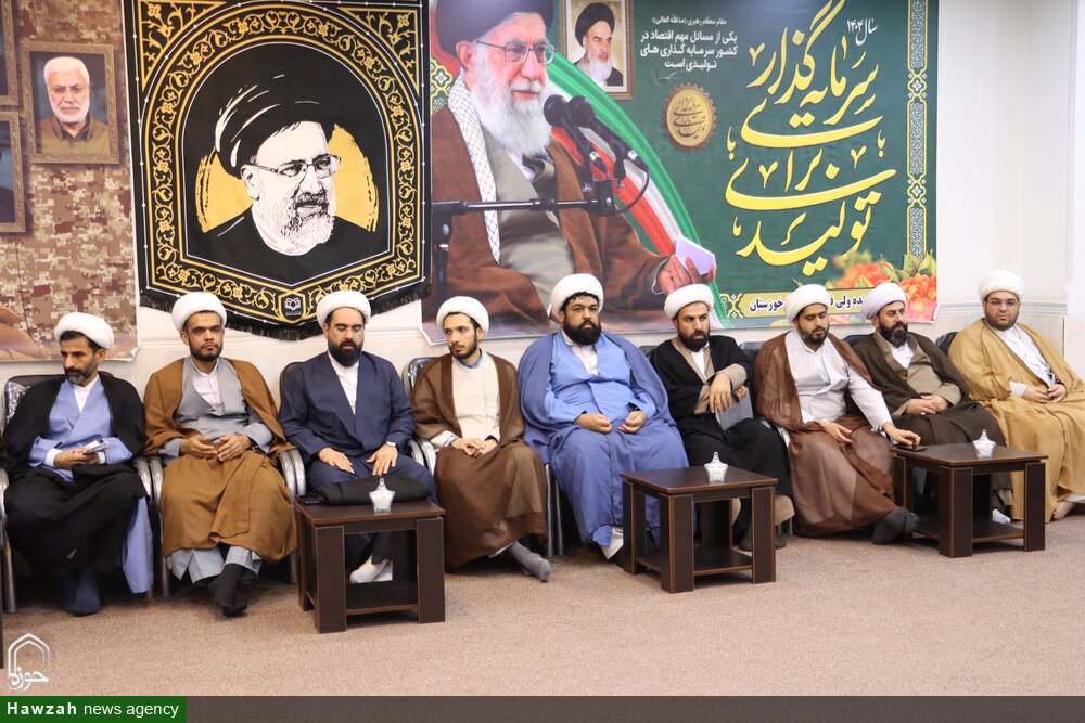 دیدار مسئولان عقیدتی سیاسی نیروی انتظامی و مرزبانی با نماینده ولی فقیه در خوزستان