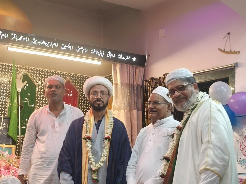 बोलपुर; कर्बला नगर में जश्न-ए-सादेक़ैन (अ) का आयोजन 
