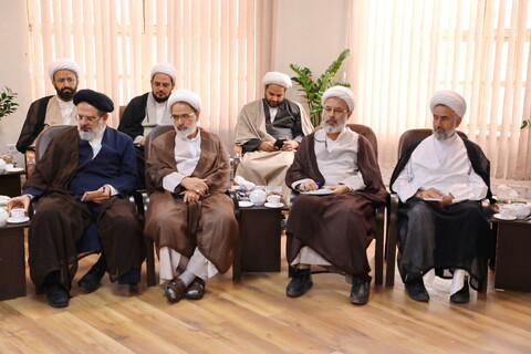 تصاویر/ جلسه شورای معاونین حوزه های علمیه با آیت الله اعرافی