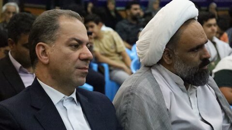 تصاویر/ دیدار مدیر کل آموزش و پرورش یزد و دانش آموزان با آیت الله ناصری