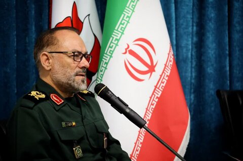 تصاویر/ دیدار  فرمانده سپاه شهدا آذربایجان غربی  و  جمعی از فرماندهان نیروهای مسلح استان آذربایجان غربی با نماینده ولی فقیه در استان