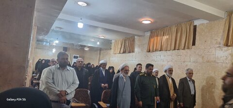 تصاویر/مراسم آغاز سال تحصیلی طلاب جدید الورود در مدرسه علمیه کوثر زرندیه