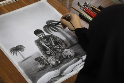 مراسم پاسداشت مقام فرزندان شهدا در آستانه بازگشایی مدارس اهواز