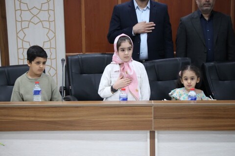 مراسم پاسداشت مقام فرزندان شهدا در آستانه بازگشایی مدارس اهواز