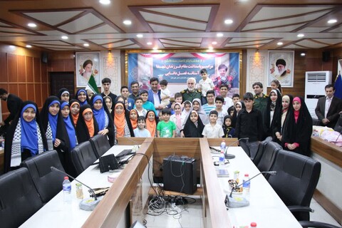 مراسم پاسداشت مقام فرزندان شهدا در آستانه بازگشایی مدارس اهواز