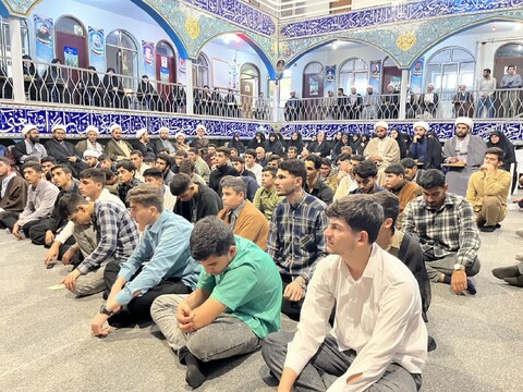 تصاویر/ مراسم افتتاحیه سال تحصیلی جدید مدرسه علمیه امام محمد باقر (ع) پارس‌آباد