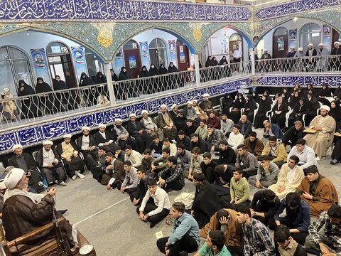 تصاویر/ مراسم افتتاحیه سال تحصیلی جدید مدرسه علمیه امام محمد باقر (ع) پارس‌آباد