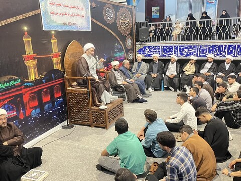 تصاویر/ مراسم افتتاحیه سال تحصیلی جدید مدرسه علمیه امام محمد باقر (ع) پارس‌آباد