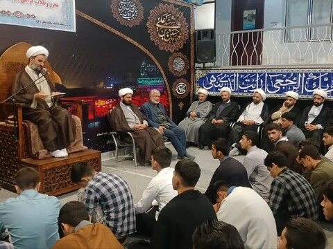 تصاویر/ مراسم افتتاحیه سال تحصیلی جدید مدرسه علمیه امام محمد باقر (ع) پارس‌آباد