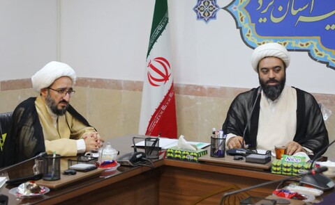 تصاویر/ گردهمایی ماهانه معاونین تهذیب و تربیت مدارس علمیه استان یزد برگزار شد