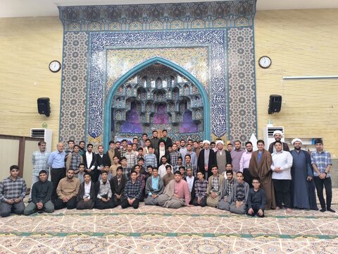 تصاویر/ نشست اخلاقی معرفتی با حضور آیت‌الله موسوی از علمای نجف‌اشرف