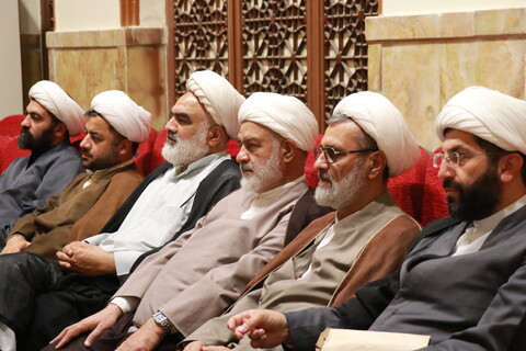 دیدار کادر مدارس با آیت الله شب زنده دار