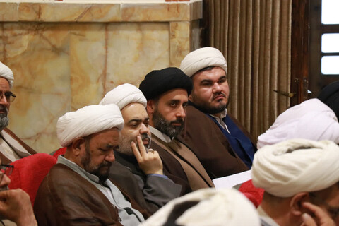 دیدار کادر مدارس با آیت الله شب زنده دار