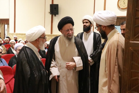 دیدار کادر مدارس با آیت الله شب زنده دار