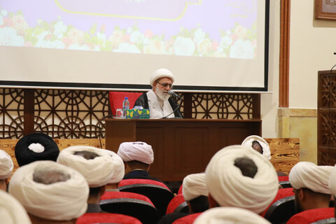 دیدار کادر مدارس با آیت الله شب زنده دار