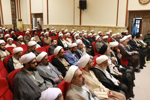 دیدار کادر مدارس با آیت الله شب زنده دار