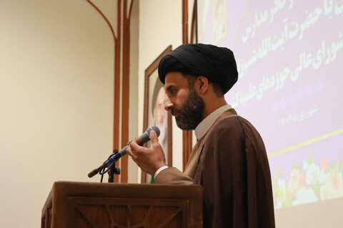 دیدار کادر مدارس با آیت الله شب زنده دار