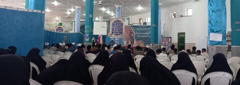 تصاویر/ آیین آغاز سال تحصیلی جدید مدارس علمیه شهرستان ریگان