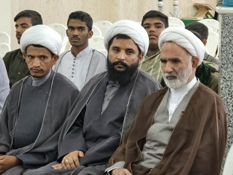 تصاویر/ آیین آغاز سال تحصیلی جدید مدارس علمیه شهرستان ریگان