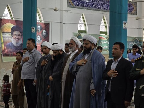 تصاویر/ آیین آغاز سال تحصیلی جدید مدارس علمیه شهرستان ریگان