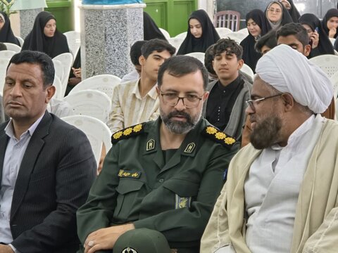 تصاویر/ آیین آغاز سال تحصیلی جدید مدارس علمیه شهرستان ریگان