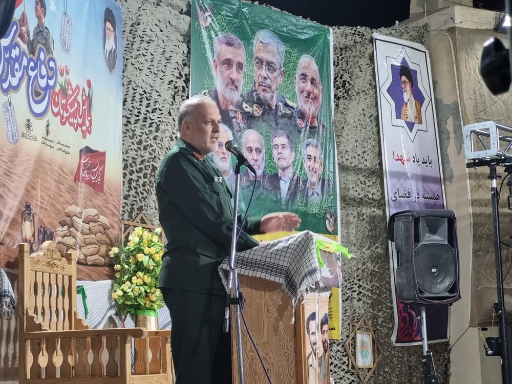 همایش پیشکسوتان دفاع مقدس و مقاومت در کاشان برگزار شد+عکس