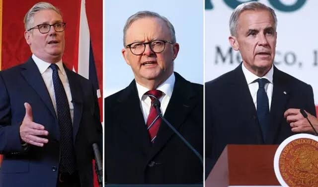 در یک اقدام نمایشی، کانادا، انگلیس و استرالیا، فلسطین را به رسمیت می‌شناسند