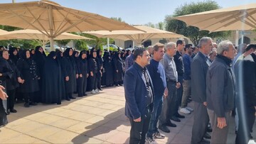 تصاویر/ مراسم تشییع بانوی خبرنگار