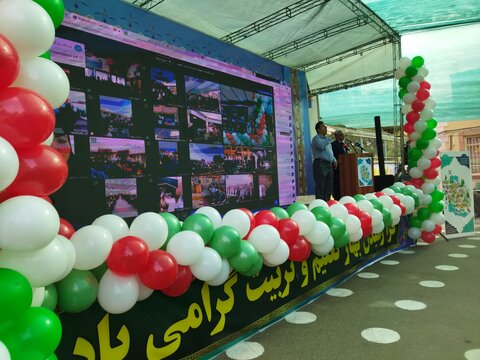 تصاویر/ اجرای پویش «سلام به آینده» با مشارکت مدرسه علمیه امام صادق(ع)