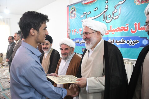 تصاویر/  آیین افتتاحیه سال‌تحصیلی جدید مدرسه علمیه امام صادق(ع) نقده