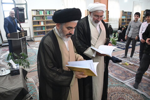 تصاویر/  آیین افتتاحیه سال‌تحصیلی جدید مدرسه علمیه امام صادق(ع) نقده