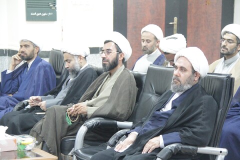 تصاویر/ مراسم آغاز سال تحصیلی مدرسه علمیه کنگان