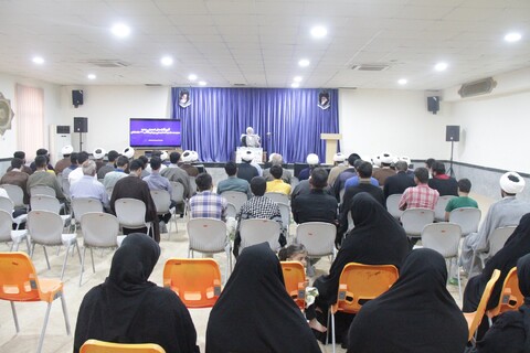 تصاویر/ مراسم آغاز سال تحصیلی مدرسه علمیه کنگان