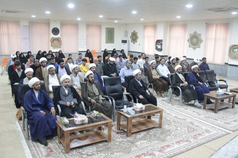 تصاویر/ مراسم آغاز سال تحصیلی مدرسه علمیه کنگان