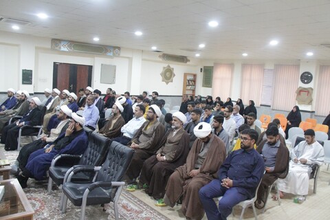 تصاویر/ مراسم آغاز سال تحصیلی مدرسه علمیه کنگان