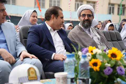 تصاویر/ حضور مدیر حوزه علمیه استان تهران در مراسم بازگشایی مدرسه دخترانه والعصر