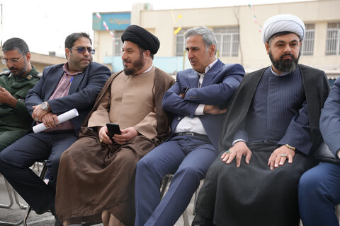 تصاویر/ حضور مدیر حوزه علمیه استان تهران در مراسم بازگشایی مدرسه دخترانه والعصر