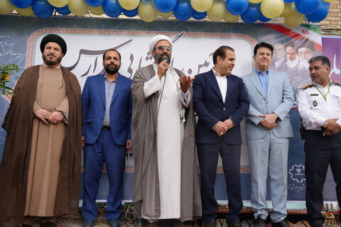 تصاویر/ حضور مدیر حوزه علمیه استان تهران در مراسم بازگشایی مدرسه دخترانه والعصر