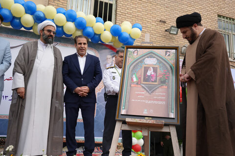 تصاویر/ حضور مدیر حوزه علمیه استان تهران در مراسم بازگشایی مدرسه دخترانه والعصر