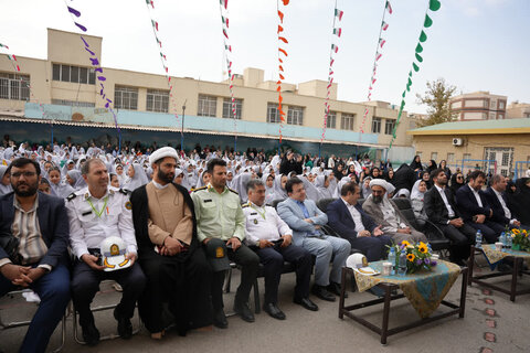 تصاویر/ حضور مدیر حوزه علمیه استان تهران در مراسم بازگشایی مدرسه دخترانه والعصر