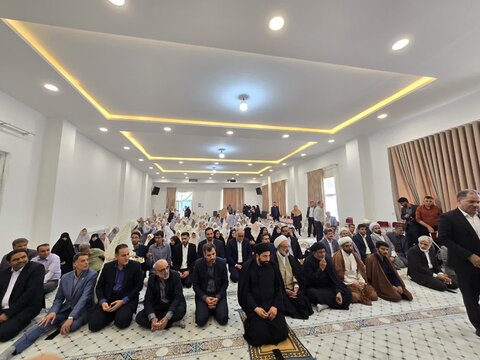 تصاویر/ حضور مدیر حوزه علمیه خواهران استان یزد  در آیین طنین زنگ نماز همزمان با آغاز سال تحصیلی