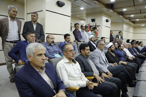 آئین تکریم و معارفه مسئول دفتر نهاد رهبری در دانشگاه یاسوج برگزار شد