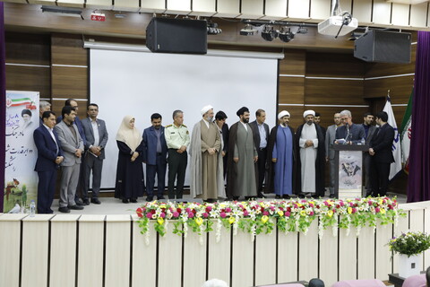 آئین تکریم و معارفه مسئول دفتر نهاد رهبری در دانشگاه یاسوج برگزار شد