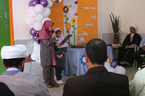 تصاویر/ نواختن زنگ مهر و آغاز سال تحصیلی در دبستان یاس نبوی شهر جوپار