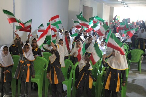 تصاویر/ نواختن زنگ مهر و آغاز سال تحصیلی در دبستان یاس نبوی شهر جوپار