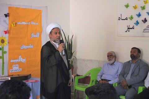 تصاویر/ نواختن زنگ مهر و آغاز سال تحصیلی در دبستان یاس نبوی شهر جوپار