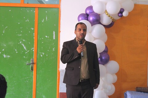 تصاویر/ نواختن زنگ مهر و آغاز سال تحصیلی در دبستان یاس نبوی شهر جوپار