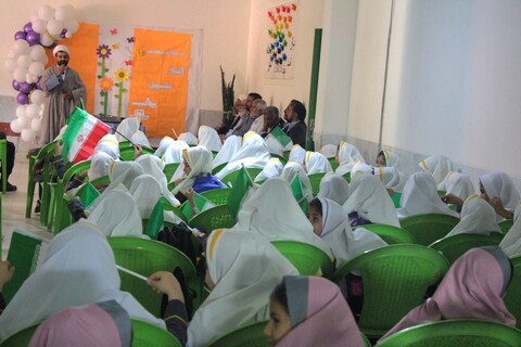 تصاویر/ نواختن زنگ مهر و آغاز سال تحصیلی در دبستان یاس نبوی شهر جوپار