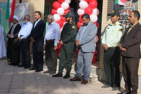 تصاویر/ نواختن زنگ مهر و آغاز سال تحصیلی در دبستان یاس نبوی شهر جوپار