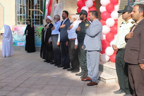 تصاویر/ نواختن زنگ مهر و آغاز سال تحصیلی در دبستان یاس نبوی شهر جوپار